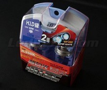 Paket med 2 lampor H10 MTEC Super White - Ren Vit