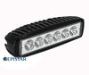 LED-extraljus Rektangulär kompakt 18W för 4X4 - Fyrhjuling - SSV