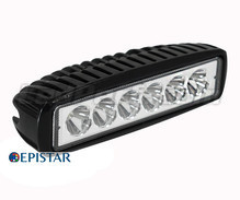LED-extraljus Rektangulär kompakt 18W för 4X4 - Fyrhjuling - SSV