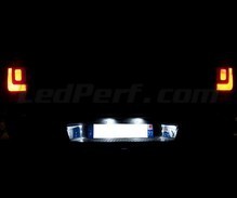 Paket LED-lampor (ren vit 6000K) skyltbelysning bak för Volkswagen Amarok