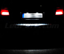 Paket LED-lampor (vit 6000K) skyltbelysning bak för Porsche Cayenne (955 - 957)