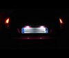 Paket LED-lampor för skyltbelysning (xenon vit) för Ford Fiesta MK7