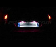 Paket LED-lampor för skyltbelysning (xenon vit) för Ford Fiesta MK7