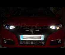 Paket LED-lampor till parkeringsljus (xenon vit) för Honda Civic 9G
