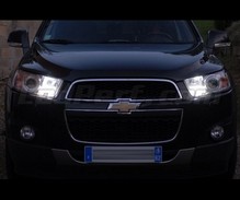 Paket LED-parkeringsljus och varselljus (xenon vit) för Chevrolet Captiva