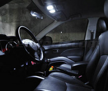 Full LED-lyxpaket interiör (ren vit) för Mitsubishi Outlander