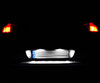 Paket LED-lampor för skyltbelysning (xenon vit) för Peugeot 607