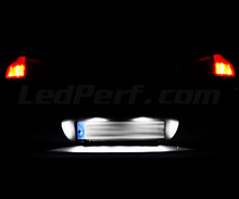 Paket LED-lampor för skyltbelysning (xenon vit) för Peugeot 607