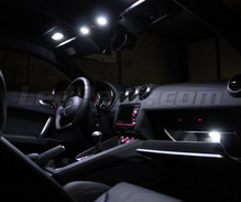 Full LED-lyxpaket interiör (ren vit) för Audi A6 C4