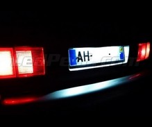 Paket LED-lampor (ren vit 6000K) skyltbelysning bak för Audi A8 D2