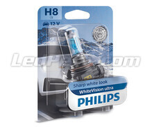 1x Lampa H8 Philips WhiteVision ULTRA +60% 35W - 12360WVUB1