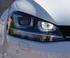 Paket LED-lampor till varselljus (xenon vit) för Volkswagen Golf 7 (med bi-xenon PXA)