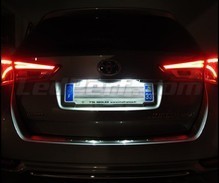 Paket LED-lampor för skyltbelysning (xenon vit) för Toyota Auris MK2