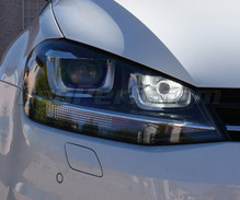 Paket LED-lampor till varselljus (xenon vit) för Volkswagen Golf 7 (med bi-xenon PXA)