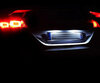 Paket LED-lampor (ren vit 6000K) för skyltbelysning bak Audi TT 8J 2009 och framåt