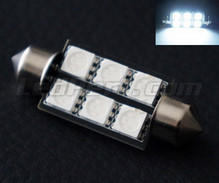 LED-spollampa 39 mm - vita - Full Intensity
