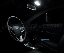 Full LED-lyxpaket interiör (ren vit) för Chevrolet Cruze