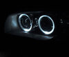 Paket Angel Eyes med LED-lampor (ren vit) för BMW 1-Serie fas 1 - Standard