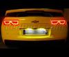 Paket LED-lampor för skyltbelysning (xenon vit) för Chevrolet Camaro