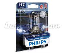 1x Philips RacingVision GT200 H7 55W +200% lampa - 12972RGTB1