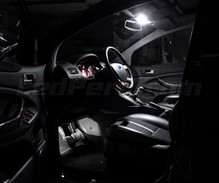 Full LED-lyxpaket interiör (ren vit) för Ford Kuga