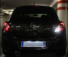 Paket LED-lampor (vit 6000K) backljus för Opel Corsa D