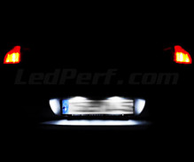 Paket LED-lampor för skyltbelysning (xenon vit) för Peugeot 407